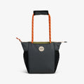Front View | Summit 9-Can Tote::Tactical Gray::Rope handles