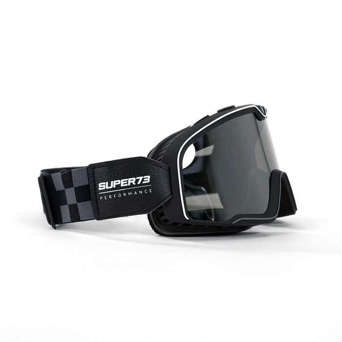 Alternative Side view of 100% x Super73 Barstow Goggle.