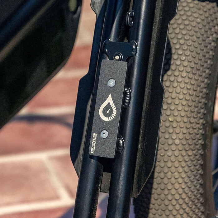 FUELSTATION mounting plate in Matte Black