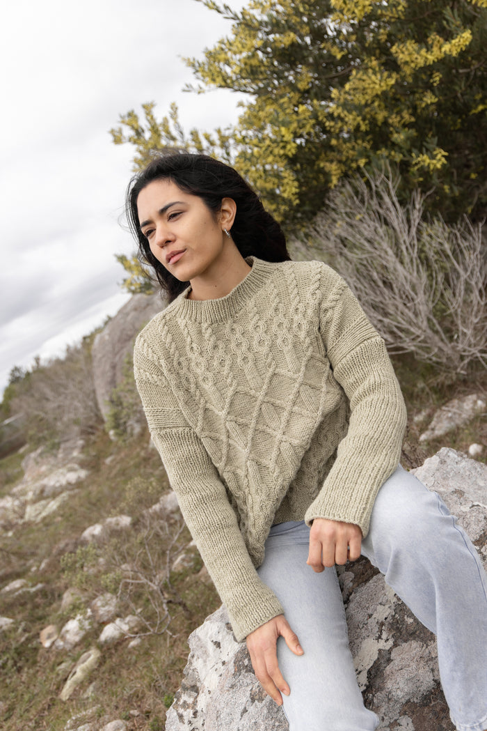 Sweater Cuarzo (con tinte natural)