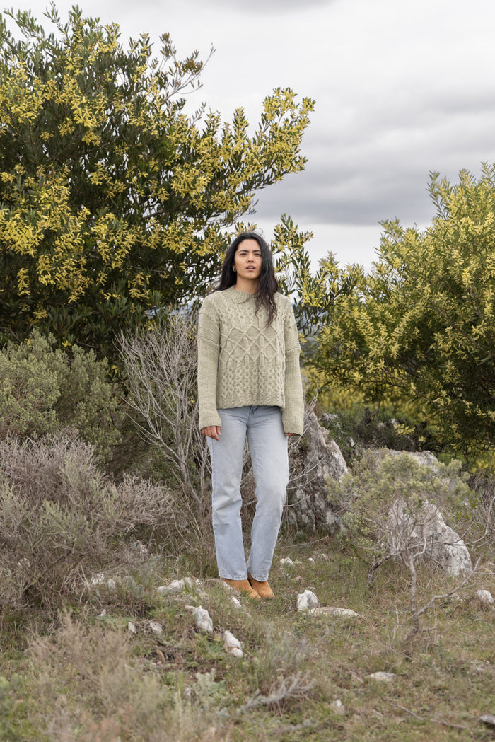 Sweater Cuarzo (con tinte natural)