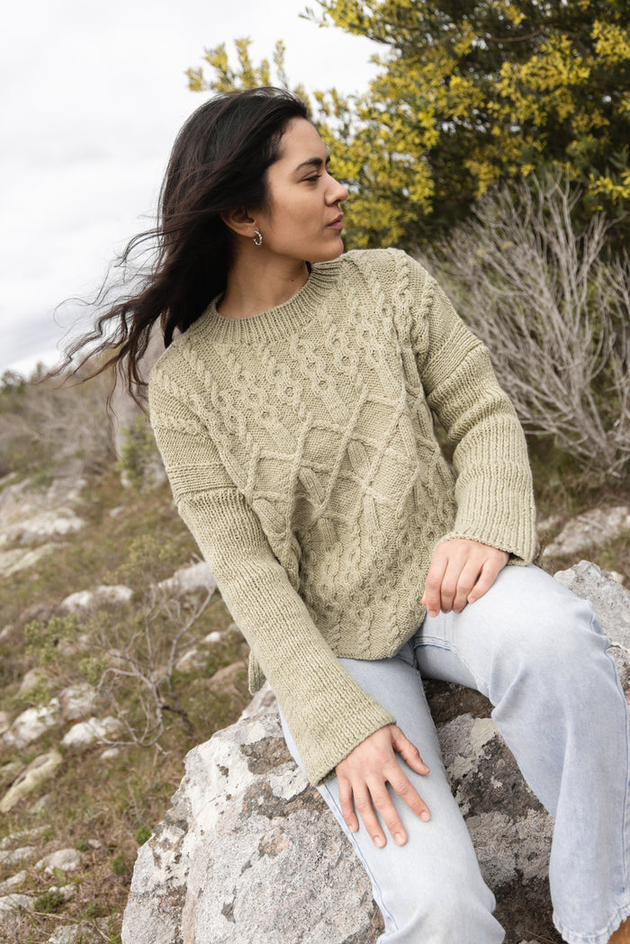 Sweater Cuarzo (con tinte natural)
