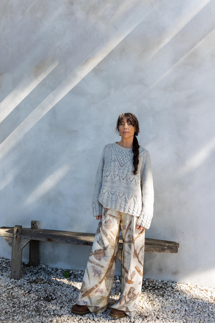 Sweater Lima (con tinte natural)