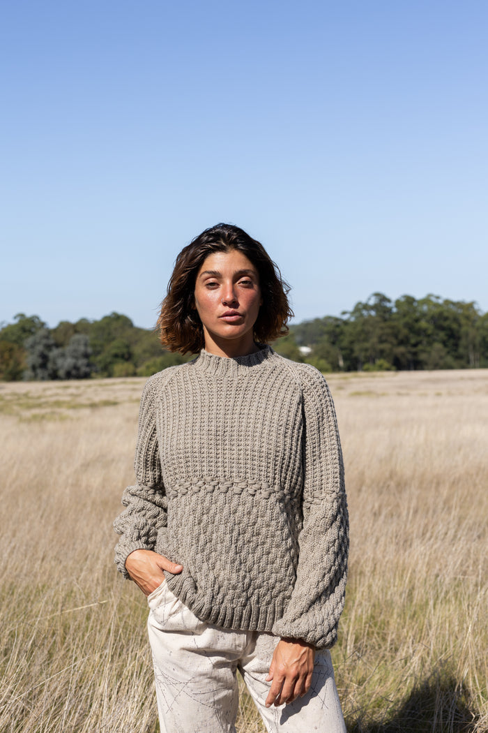 Sweater Nuez (con tinte natural)