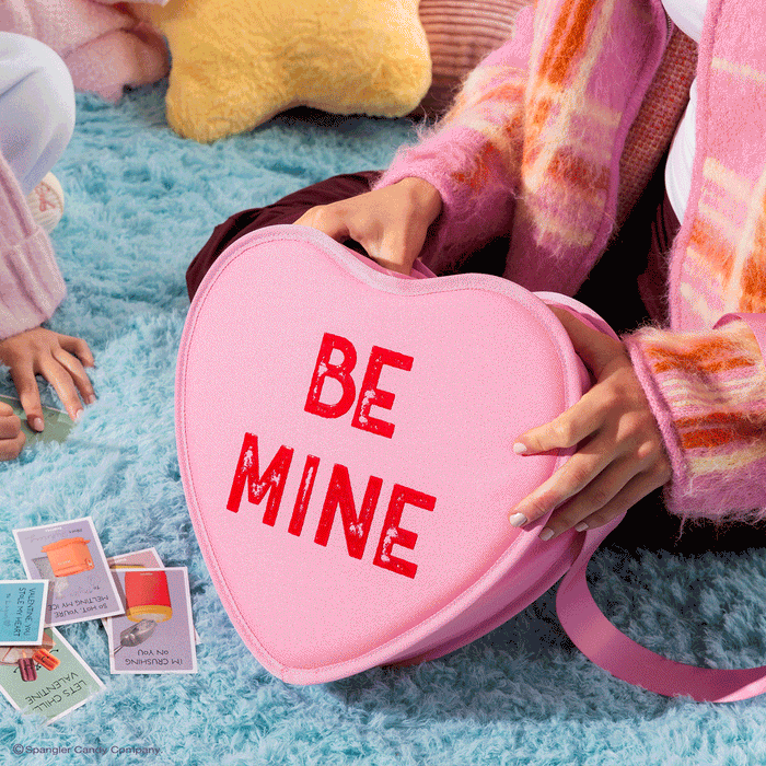 Lifestyle View | Sweethearts® Candies Be Mine Cooler Bag::::