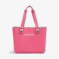 Front View | Tag Along Too EVA All-Purpose Tote::Thrift Pink::Durable EVA body