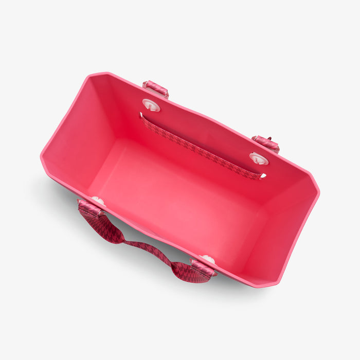 Interior View | Tag Along Too EVA All-Purpose Tote::Thrift Pink::Fits wine bottles