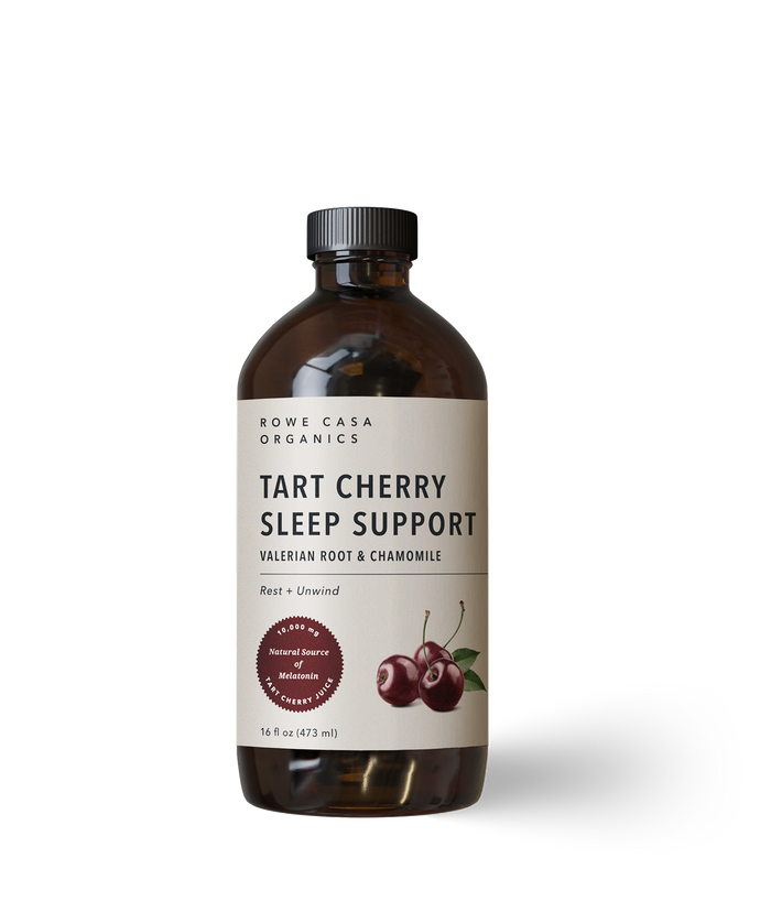 Tart Cherry Sleep Support supplement with tart cherry to naturally support melatonin production to help you fall asleep naturally and stay asleep longer.