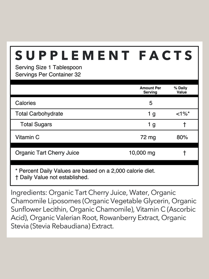 Tart Cherry Sleep Support | 16 oz