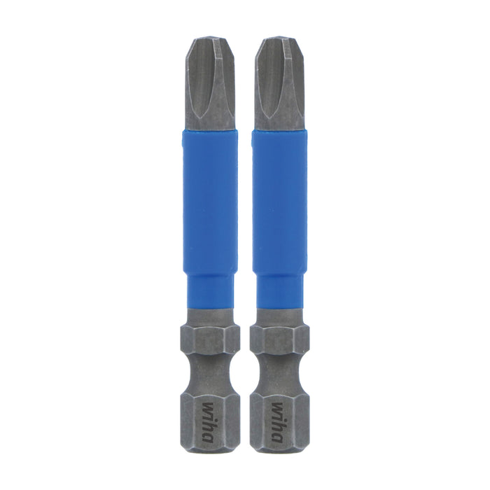 Wiha 70203 TerminatorBlue Impact Bit Phillips #3 - 2 Inch - 2 Pack