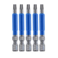 Wiha 70275 TerminatorBlue Impact Bit Torx T15 - 2 Inch - 5 Pack
