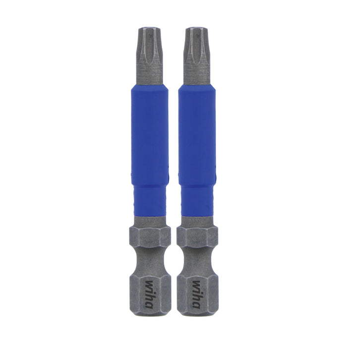 Wiha 70219 TerminatorBlue Impact Bit Torx T20 - 2 Inch - 2 Pack