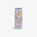 Front View | The Care Bears™ 16 Oz Can::Purple::Durable stainless steel