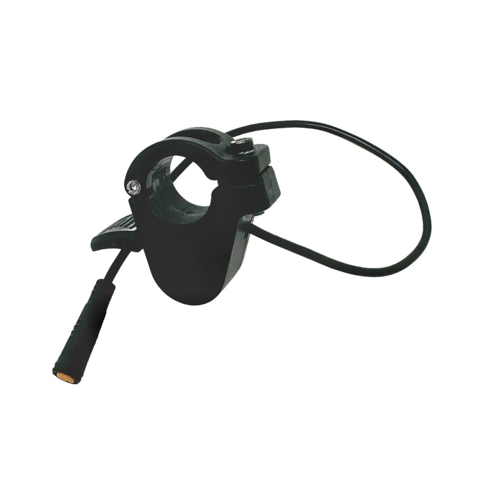 Alternate view of the thumb throttle against a white background