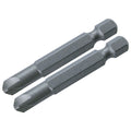 Wiha 74967 Torq-Set Bit #8 - 50mm -  2 Pack