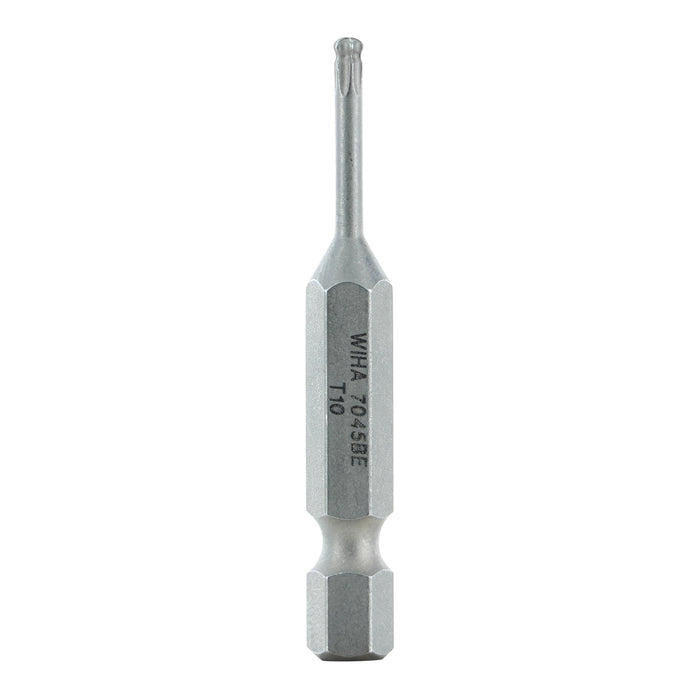 Wiha 74526 Torx Ball End Bit T10 - 50mm -  10 Pack