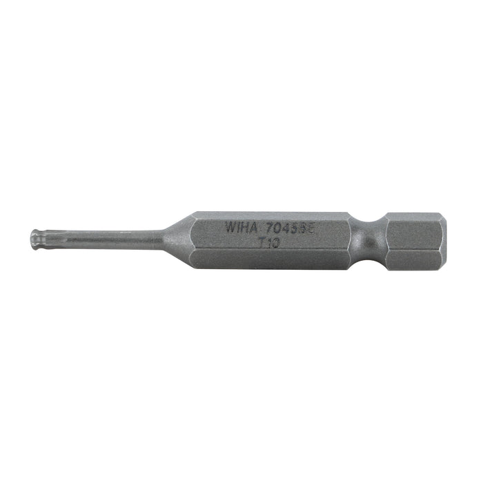 Torx Ball End Bit T10 - 50mm -  10 Pack