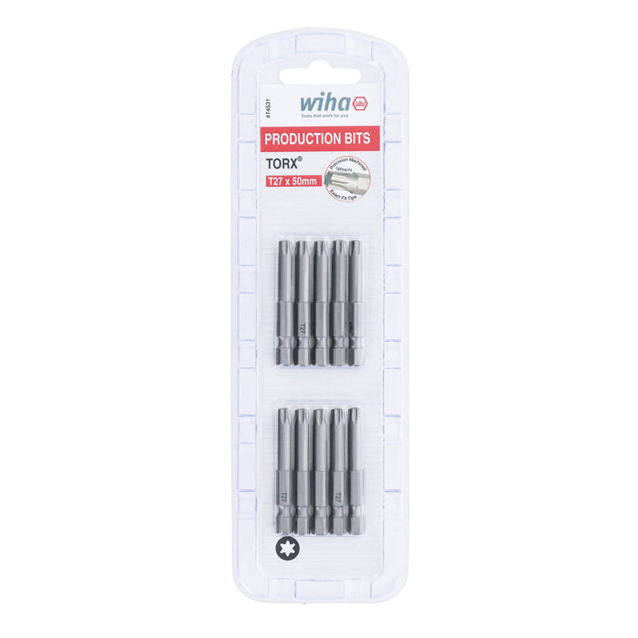 Torx Bit T27 - 50mm -  10 Pack