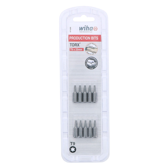 Torx Bit T9 - 25mm - 10 Pack