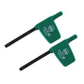 Wiha 37005 Torx Flag Handle Screwdriver T5 - 2 Pack