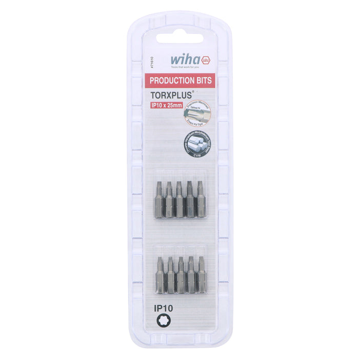 TorxPlus Bit IP10 - 25mm - 10 Pack