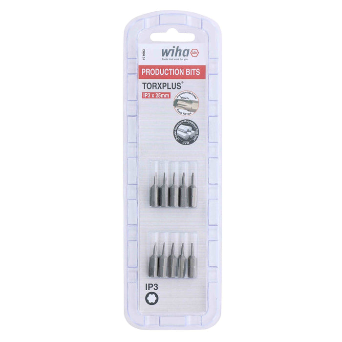 TorxPlus Bit IP3 - 25mm - 10 Pack