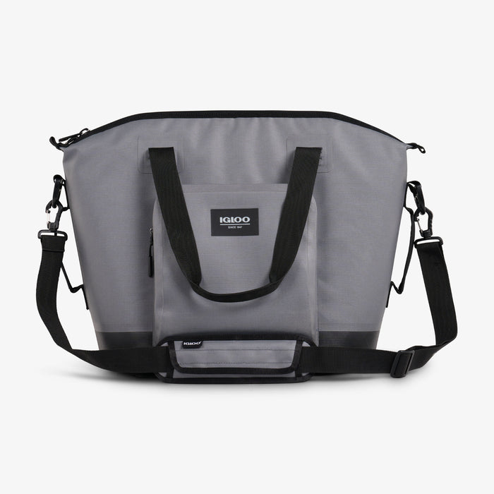 Front View | Trailmate 24-Can Tote Cooler Bag::::Welded, weather-resistant exterior