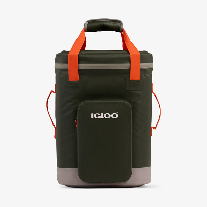 Front View | Trailmate® 32-Can Backpack::Sportsman::Welded, weather-resistant exterior
