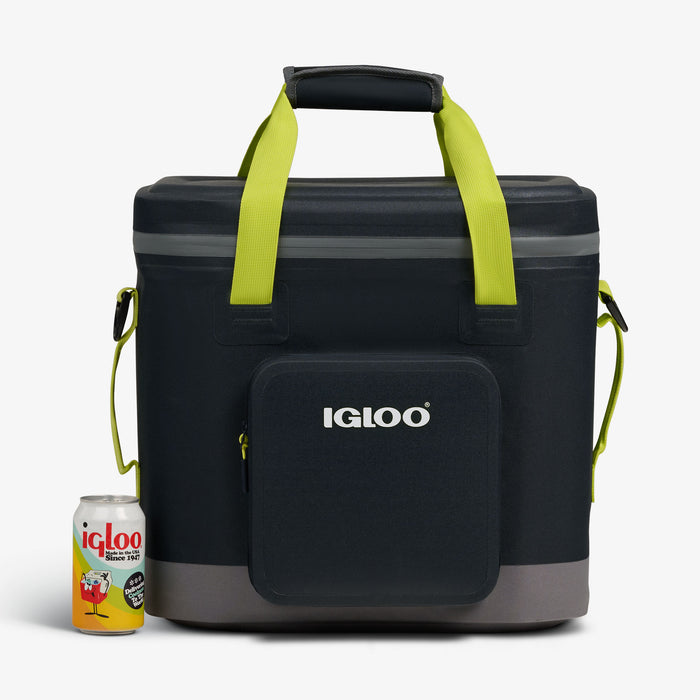 Size View | Trailmate® 36-Can Cooler Bag::Jet Carbon::Holds up to 36 cans