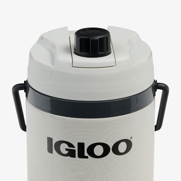 Lid Closed View | Trailmate® 54 Oz Hybrid Jug::Bone::Leakproof lid