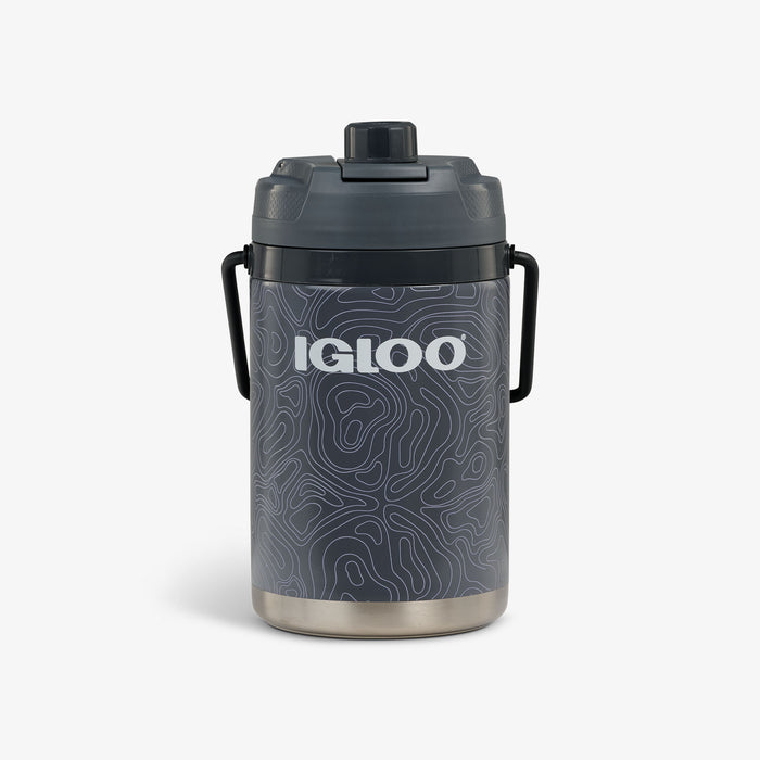 Front View | Trailmate® 54 Oz Hybrid Jug::Carbonite::Stainless steel exterior