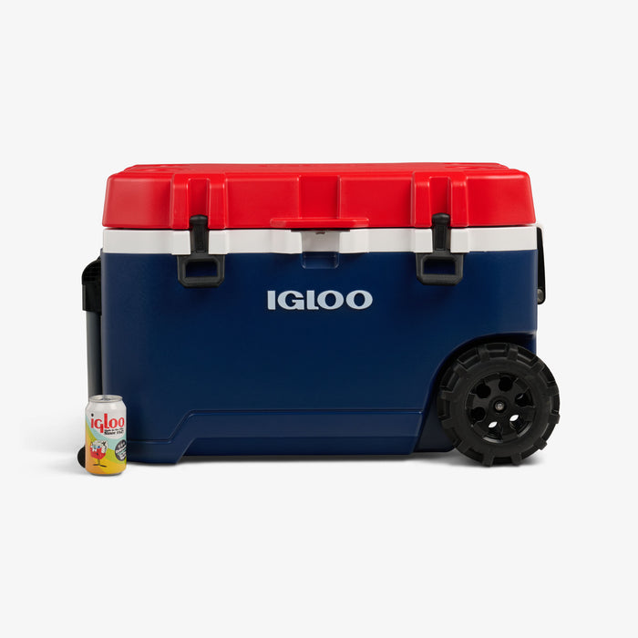 Size View | Trailmate® 75 Qt Roller Cooler::::Holds up to 112 cans