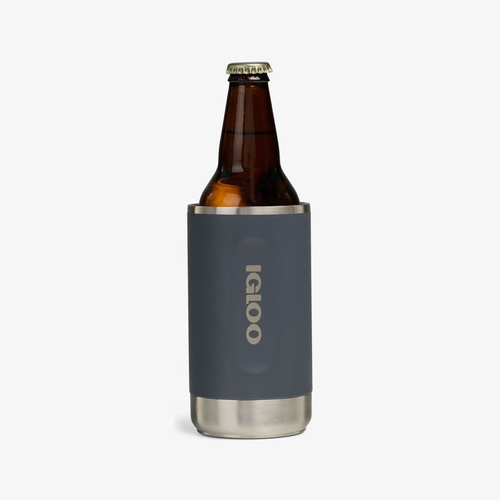 Bottle View | Universal Coolmate®::Carbonite::Fits most 12-ounce cans/bottles