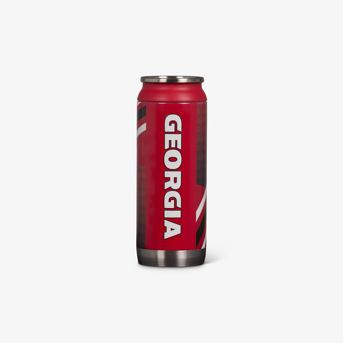Back View | University of Georgia® 16 Oz Can::::Advanced hot & cold retention