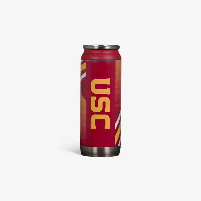 Back View | University of Southern California 16 Oz Can::::Advanced hot & cold retention