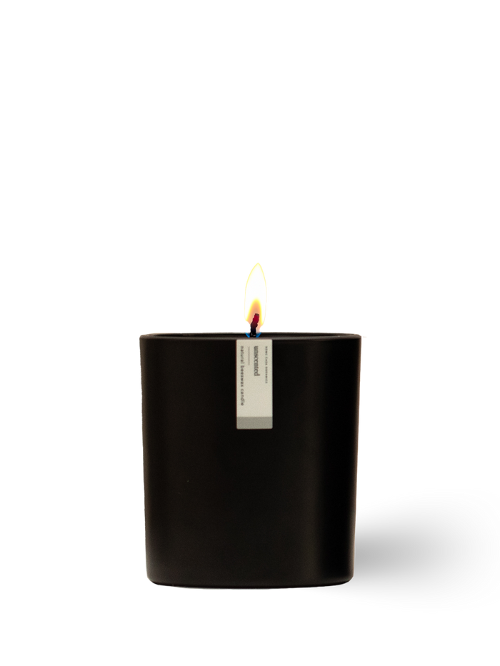 Unscented Beeswax Candle | 8.75 oz