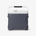 Front View | Versatemp 28 Qt Cooler::::Swing-up bail handle
