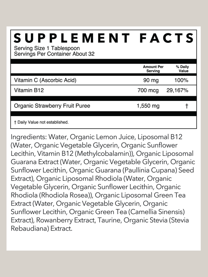 Vitality Energy Support | 16 oz