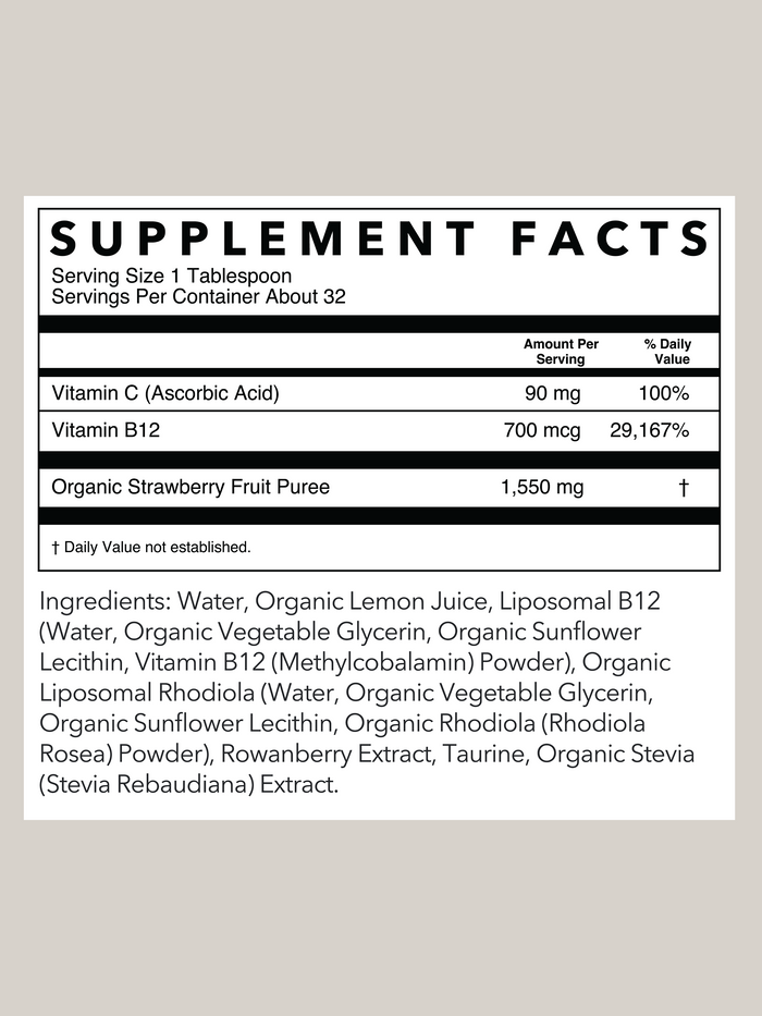 Vitality Energy Support | 16 oz