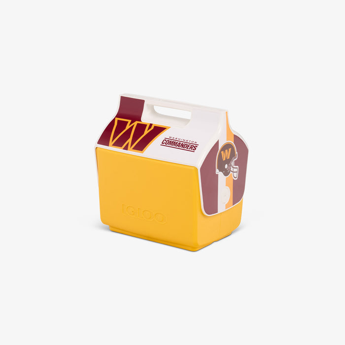 Angle View | Washington Commanders Little Playmate 7 Qt Cooler::::Trademarked tent-top design