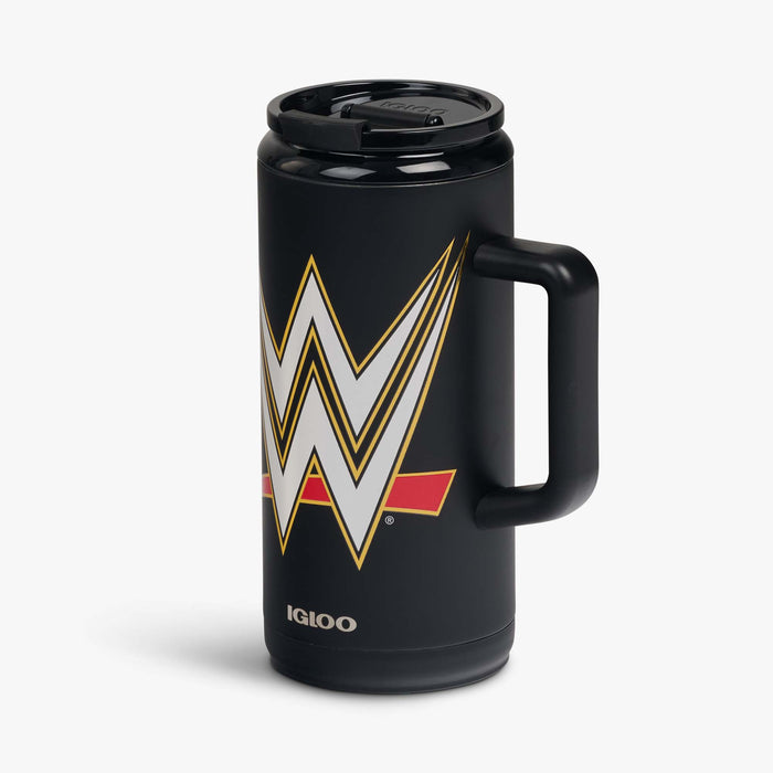 Angle View | WWE 1L Beer Mug::::Durable stainless steel