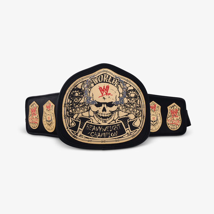 Front View | WWE "Stone Cold" Steve Austin Smoking Skull Championship Fanny Pack::::Special WWE design