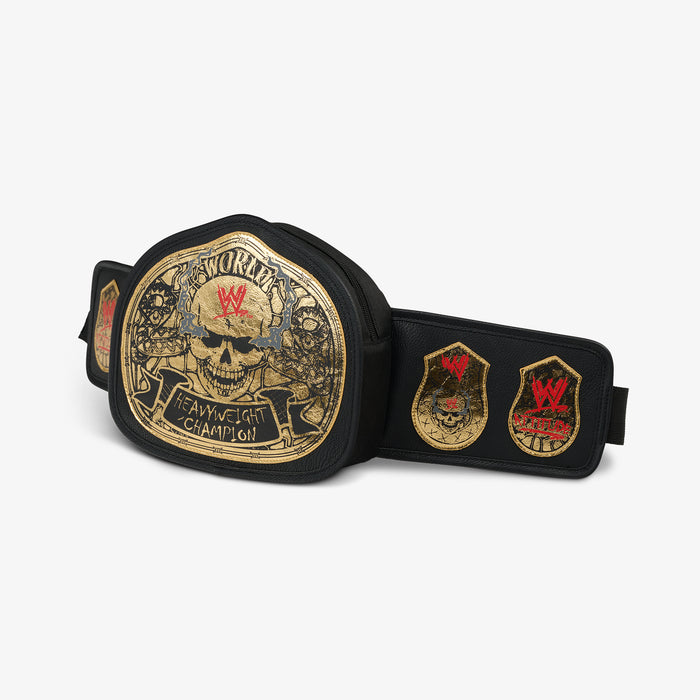 Angle View | WWE "Stone Cold" Steve Austin Smoking Skull Championship Fanny Pack::::Spacious zipper compartment