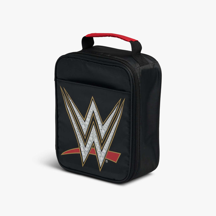 Angle View | WWE Vertical Lunch Cooler Bag::::Rhinestone detail