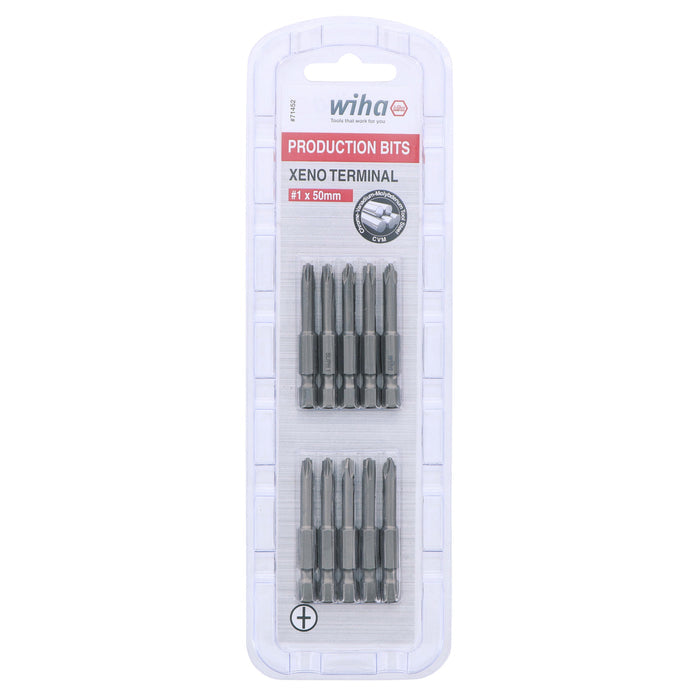 Xeno Terminal Block Bit #1 - 50mm -  10 Pack