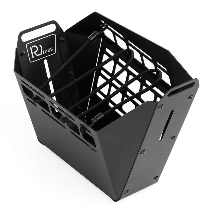Top down view of the Z Miami In-Frame Basket on a white background